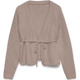 VERO MODA Gebreid vest 'VMSorrento'  nude