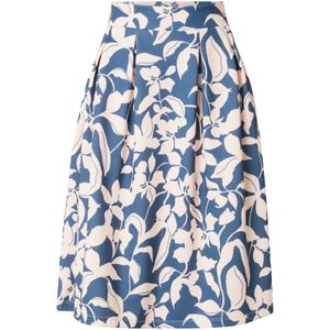 ABOUT YOU Rok 'Julie'  blauw / wit