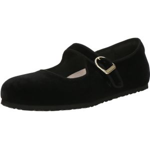BIRKENSTOCK Ballerina met riempjes 'Santa Clarita'  zwart