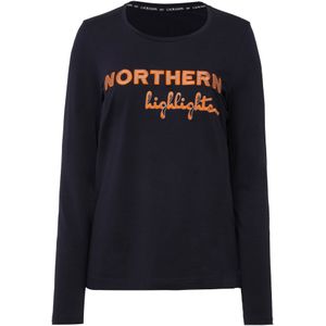 LAURASØN Shirt  marine / oranje