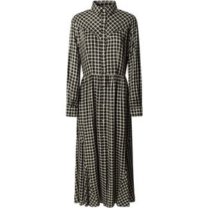 Pepe Jeans - PL9537697 - Jurk - Zwart - Casual - Viscose - Lange Mouwen