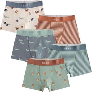 Next Onderbroek  duifblauw / lichtblauw / roestrood / natuurwit