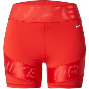 Nike Pro Sculpt Dri-FIT - Bikeshorts - Rood - Hoge Taille