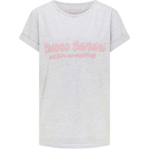 Bruno Banani Shirt 'Perry'  grijs gemêleerd / rosa