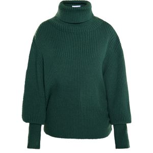 usha WHITE LABEL Trui 'Iridia'  donkergroen