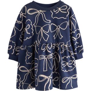 Next Jurk  beige / navy