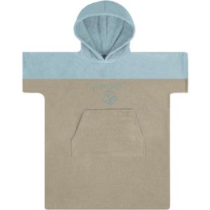 normani Badjas 'Puwai'  lichtblauw / bruin