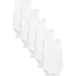 Next - Rompertje - Wit - 5 Pack