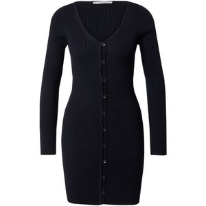 Abercrombie & Fitch Gebreide jurk  zwart