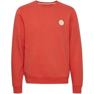 BLEND Sweatshirt  lichtbeige / oranje