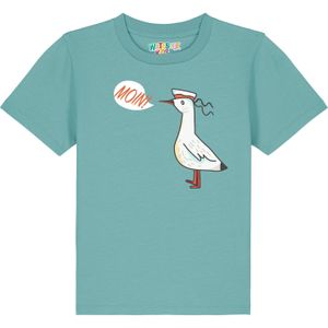 watabout.kids Shirt 'Moin Seagull'  turquoise