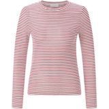 Rich & Royal - Shirt - Rood/Wit - Gestreept - Lange Mouw - Slanke Pasvorm