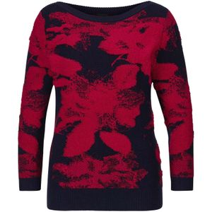 MADELEINE Trui  marine / grenadine