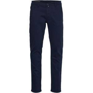 FQ1924 Chino 'CHARLS'  donkerblauw
