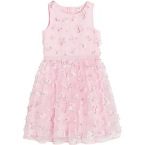 Cool Club Jurk  groen / lavendel / rosa / lichtroze