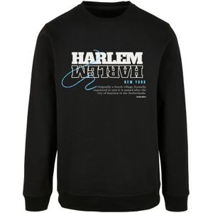 F4NT4STIC Sweatshirt 'Harlem'  blauw / zwart / wit
