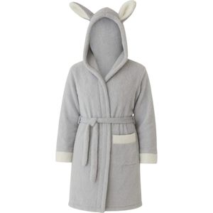 fashionshowcase Badjas kort 'CosyDream'  lichtgrijs