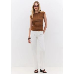 No Matter What Shirt  bruin / lichtbruin