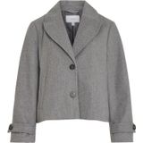 VILA Tussenjas 'VISOLO'  grijs gemêleerd