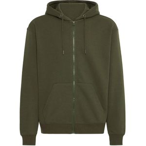 BLEND Sweatvest ' BHJUSTE '  donkergroen