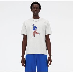 new balance Shirt  gemengde kleuren / wit