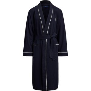 Polo Ralph Lauren - Gebreide Kamerjas - Blauw - Katoenmix - Homewear