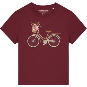 Watapparel Shirt ' Damenfahrrad '  gemengde kleuren / bordeaux
