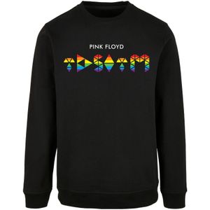 F4NT4STIC Sweatshirt 'Pink Floyd '  gemengde kleuren / zwart