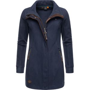Ragwear Fleece jas 'Letrice'  navy / bruin
