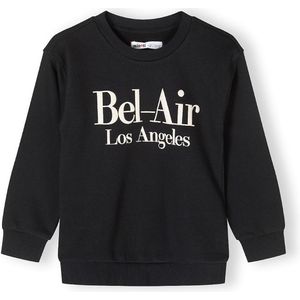 MINOTI Sweatshirt  zwart / wit