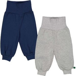 Fred's World by GREEN COTTON Broek  donkerblauw / grijs gemêleerd
