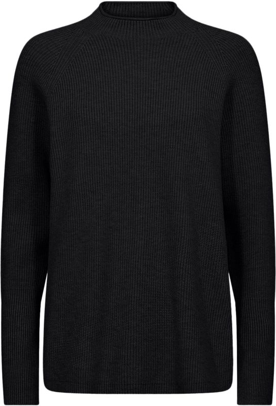 Gebreide pullover met ribboorden, model 'KANITA'