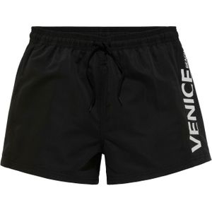VENICE BEACH Zwemshorts  zwart / wit