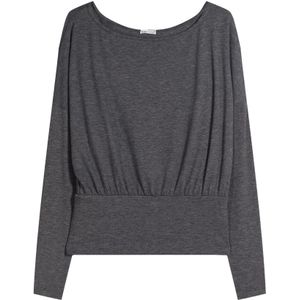 Bershka Shirt  donkergrijs