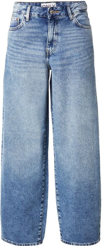 Only - Giorgia - Dames Losse Jeans - Rechtaf - 100% Katoen