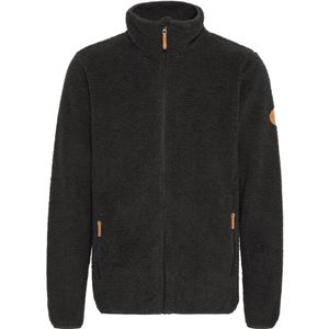 North Bend Fleece jas 'Steve'  oranje / zwart gemêleerd