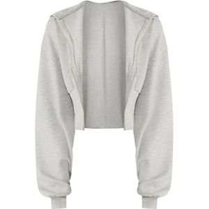 No Matter What Sweatvest  lichtgrijs