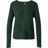 PIECES - PCELLEN - Trui - Donkergroen - Losse Pasvorm - Lange Mouw