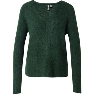PIECES - PCELLEN - Trui - Donkergroen - Losse Pasvorm - Lange Mouw