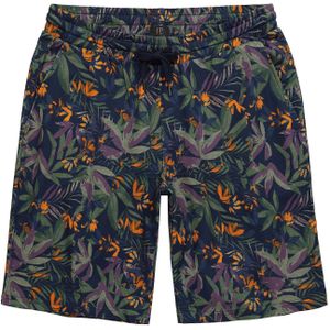 JP1880 Broek  navy / grasgroen / lila / donkeroranje