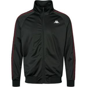 KAPPA Sweatvest 'Banda Anniston'  donkerrood / zwart / wit