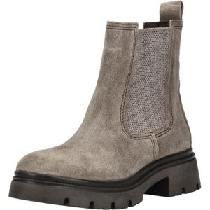 Gabor - Chelsea Boot - Grijs - Suèdeleer - Lage Blokhak