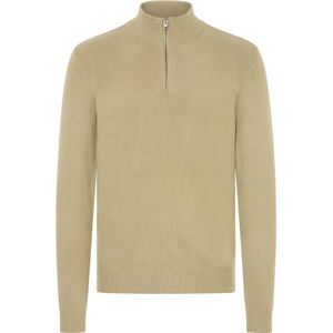 Casual Friday Trui ' CFHEINE halfzip '  bruin