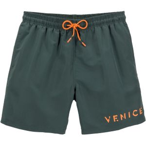 Venice Beach - Zwemshort - Donkergroen - Zij-instapzak met Rits