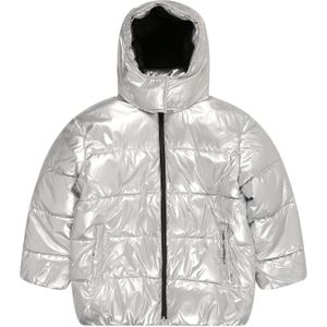 Karl Lagerfeld - Gewatteerde Jas - Zilvergrijs / Zwart - Normale Pasvorm