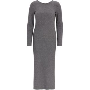 Noisy May Petite Jurk 'NMCITY'  donkergrijs