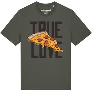 Watapparel Shirt ' True Love '  kaki / gemengde kleuren