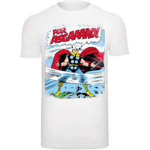 F4NT4STIC Shirt 'Marvel Thor Asgard'  gemengde kleuren / wit