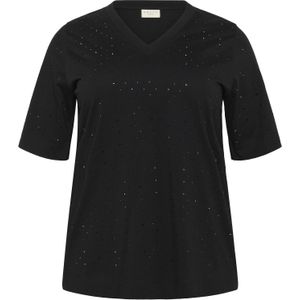 KAFFE CURVE Blouse  zwart