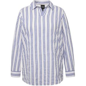 Ulla Popken Tuniek  blauw / wit